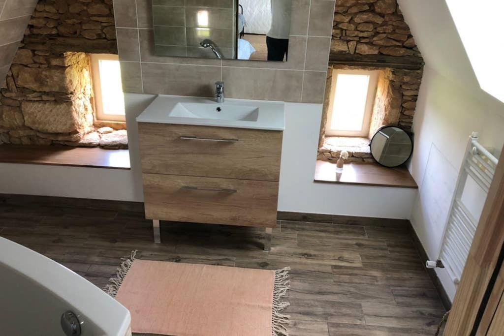 Chez Renou Et Prosperou Maison Typique Du Sarladait Saint-Genies Luaran gambar