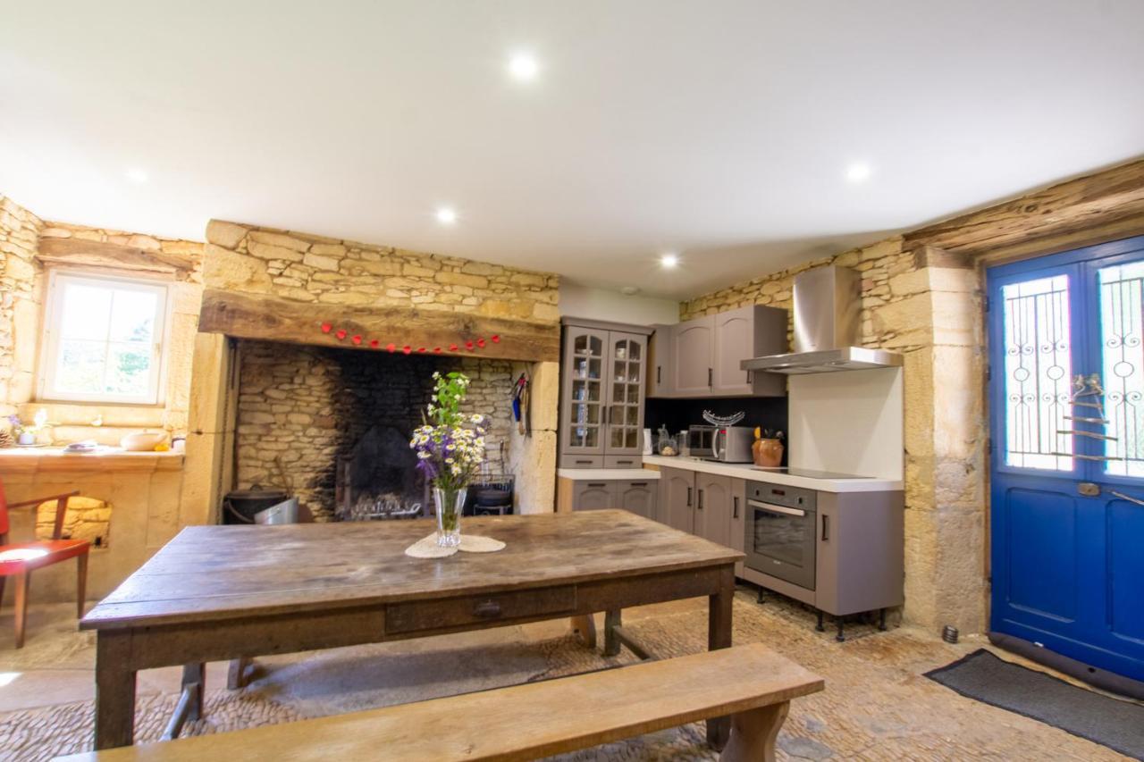 Chez Renou Et Prosperou Maison Typique Du Sarladait Saint-Genies Luaran gambar