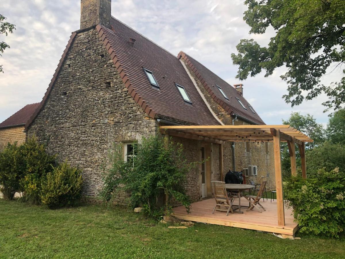 Chez Renou Et Prosperou Maison Typique Du Sarladait Saint-Genies Luaran gambar